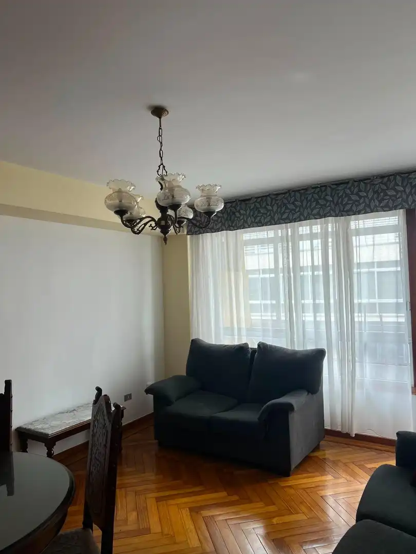 Living room of Flat for rent in Vigo   with Furnished and Balcony