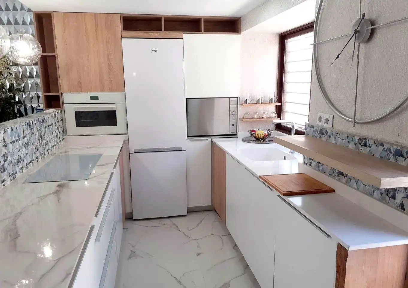 Cuina de Casa adosada en venda en Málaga amb Aire condicionat i Terrassa