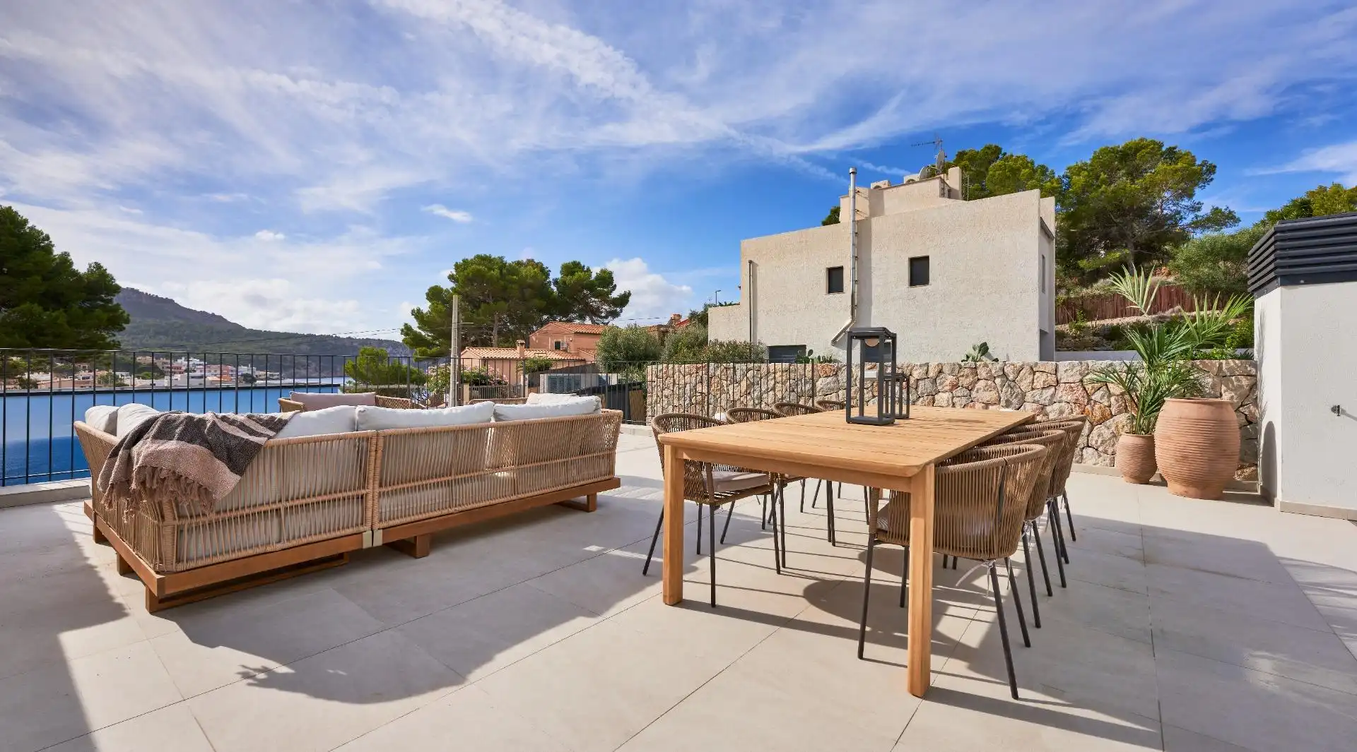 Terrace of Flat for sale in Andratx  with Air Conditioner, Private garden and Terrace