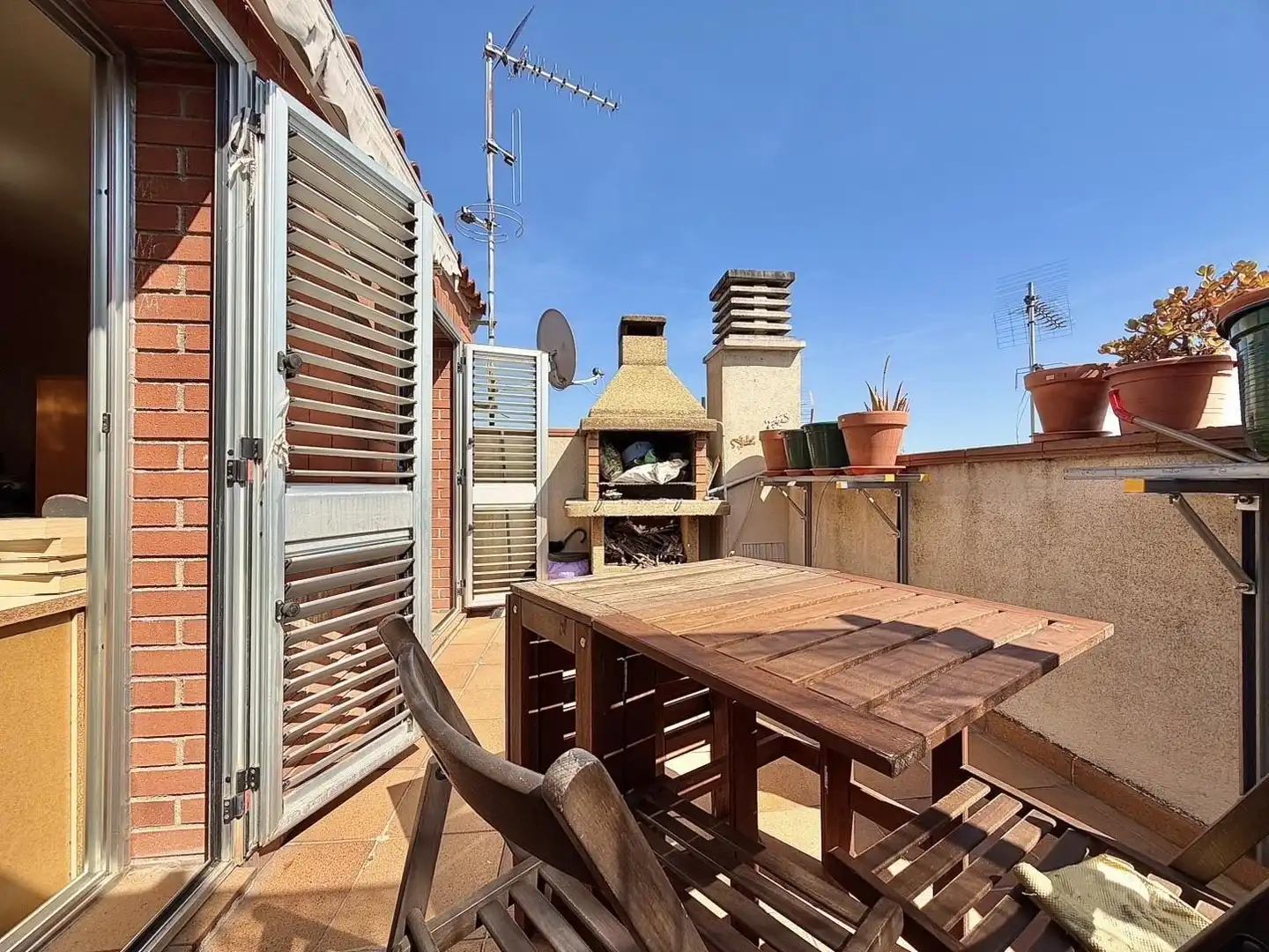 Terraza de Dúplex en venta en Terrassa con Aire acondicionado, Calefacción y Parquet