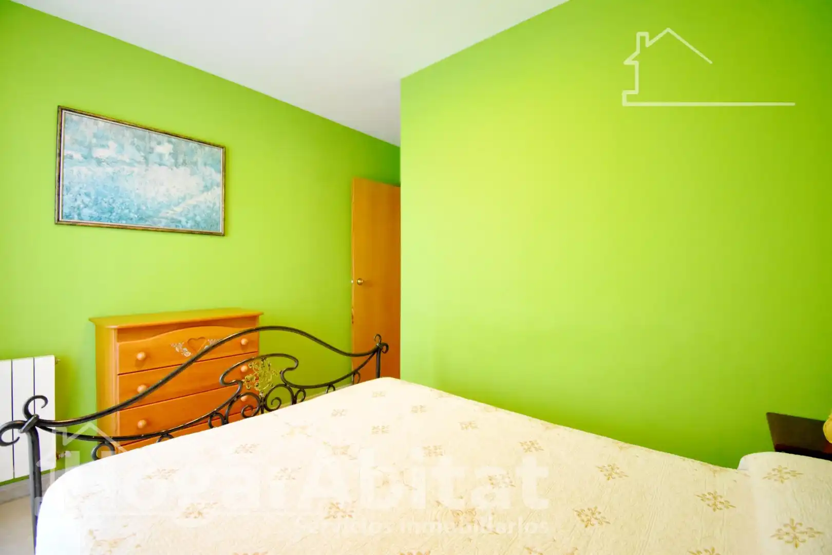 Schlafzimmer von Einfamilien-Reihenhaus zum Verkauf in Cullera mit Heizung, Terrasse und Abstellraum