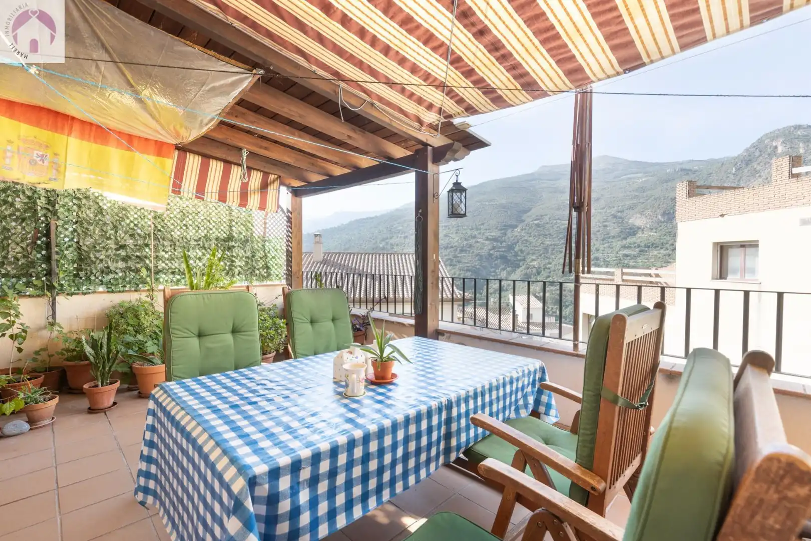 Terrace of Flat for sale in Güéjar Sierra  with Air Conditioner, Heating and Terrace