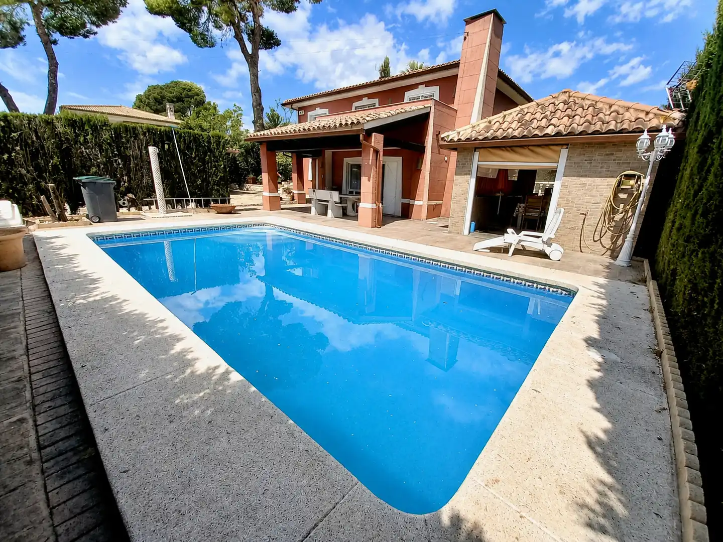 Piscina de Casa o chalet en venta en Benidorm con Aire acondicionado, Jardín privado y Terraza