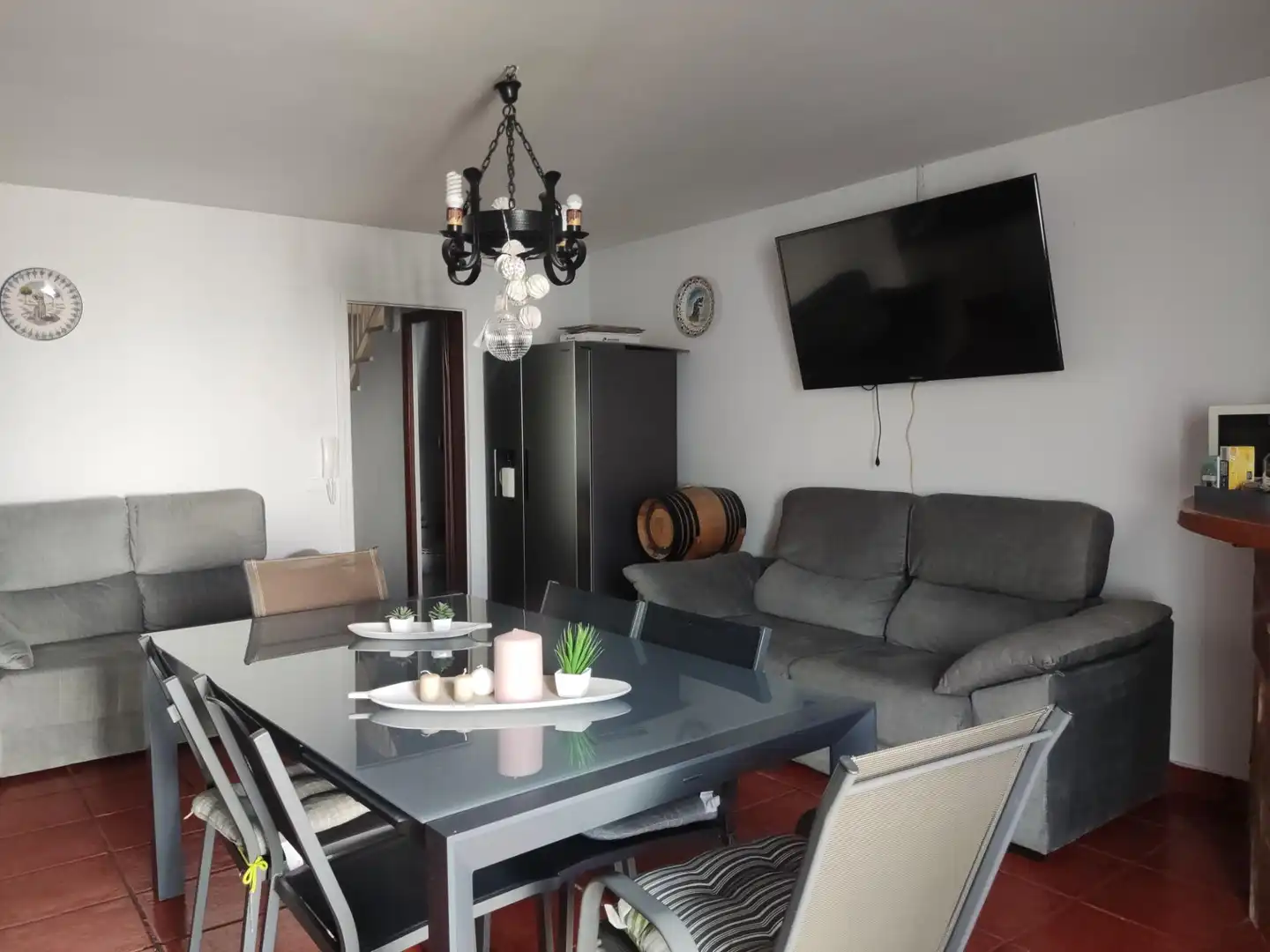 Living room of Detached homes for sale in Ciudad Real  with Air Conditioner, Heating and Private garden