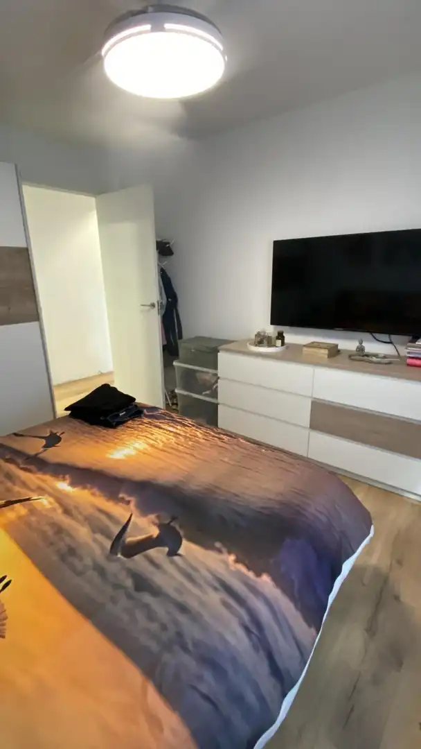 Dormitori de Casa o xalet en venda en La Pobla de Vallbona amb Aire condicionat, Terrassa i Piscina comunitària