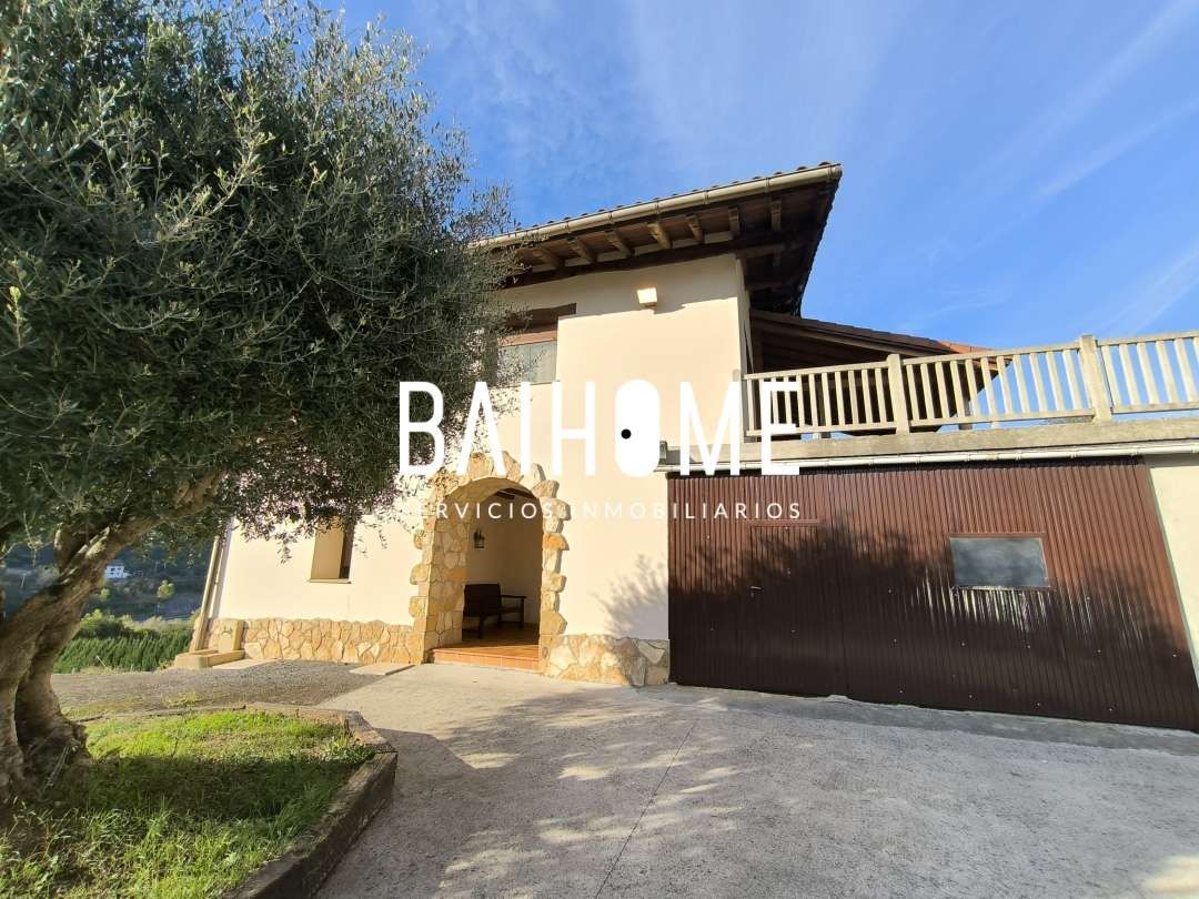 Exterior view of House or chalet for sale in Idiazabal