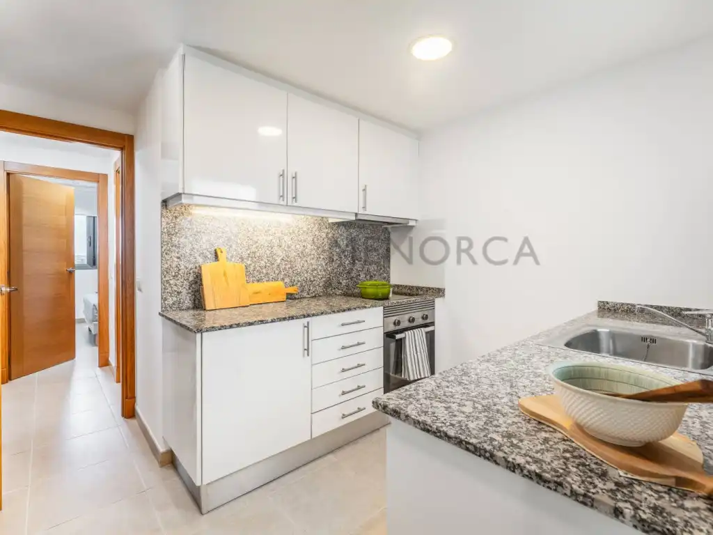 Cocina de Piso en venta en Ciutadella de Menorca con Piscina