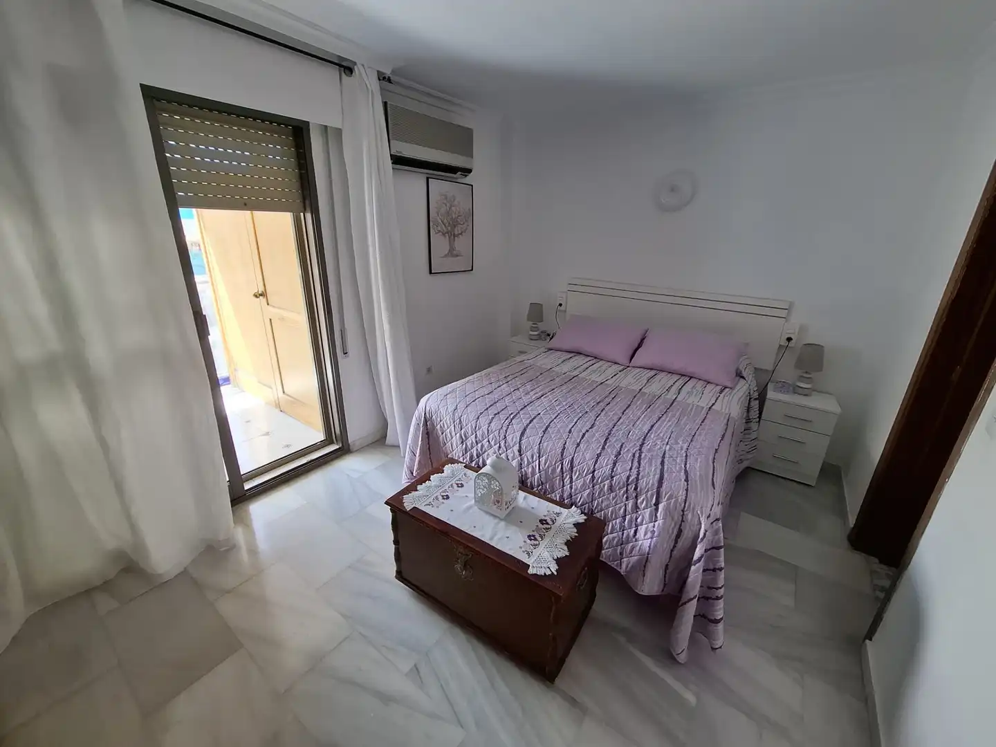 Bedroom of Flat for sale in Fuengirola  with Air Conditioner and Terrace
