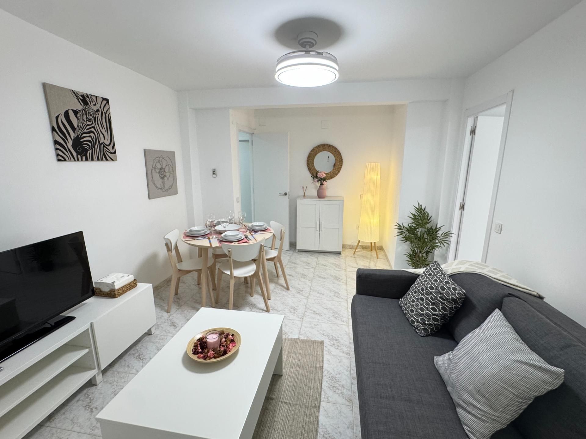 Living room of Flat for sale in Málaga Capital  with Air Conditioner and Heating