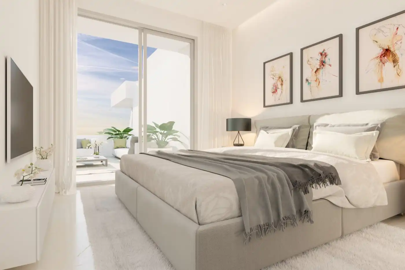 Habitación de Planta baja en venta en Estepona con Aire acondicionado, Calefacción y Terraza