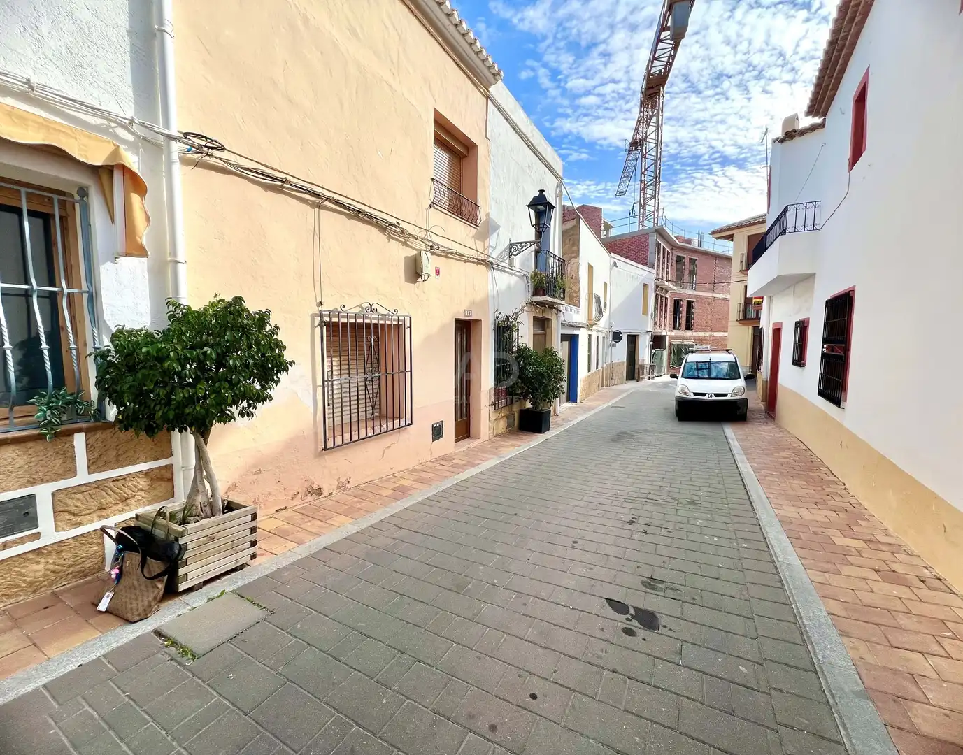 Vista exterior de Casa adosada en venta en La Nucia