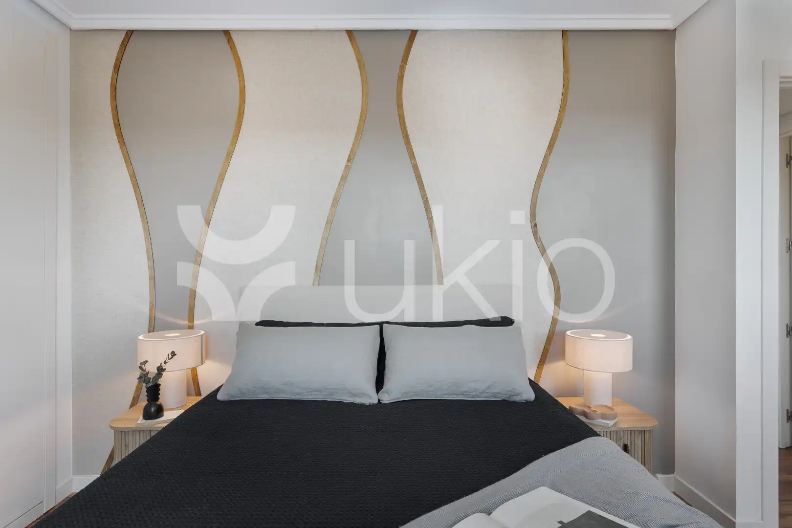 Habitación de Apartamento de alquiler en Madrid con Aire acondicionado, Calefacción y Amueblado