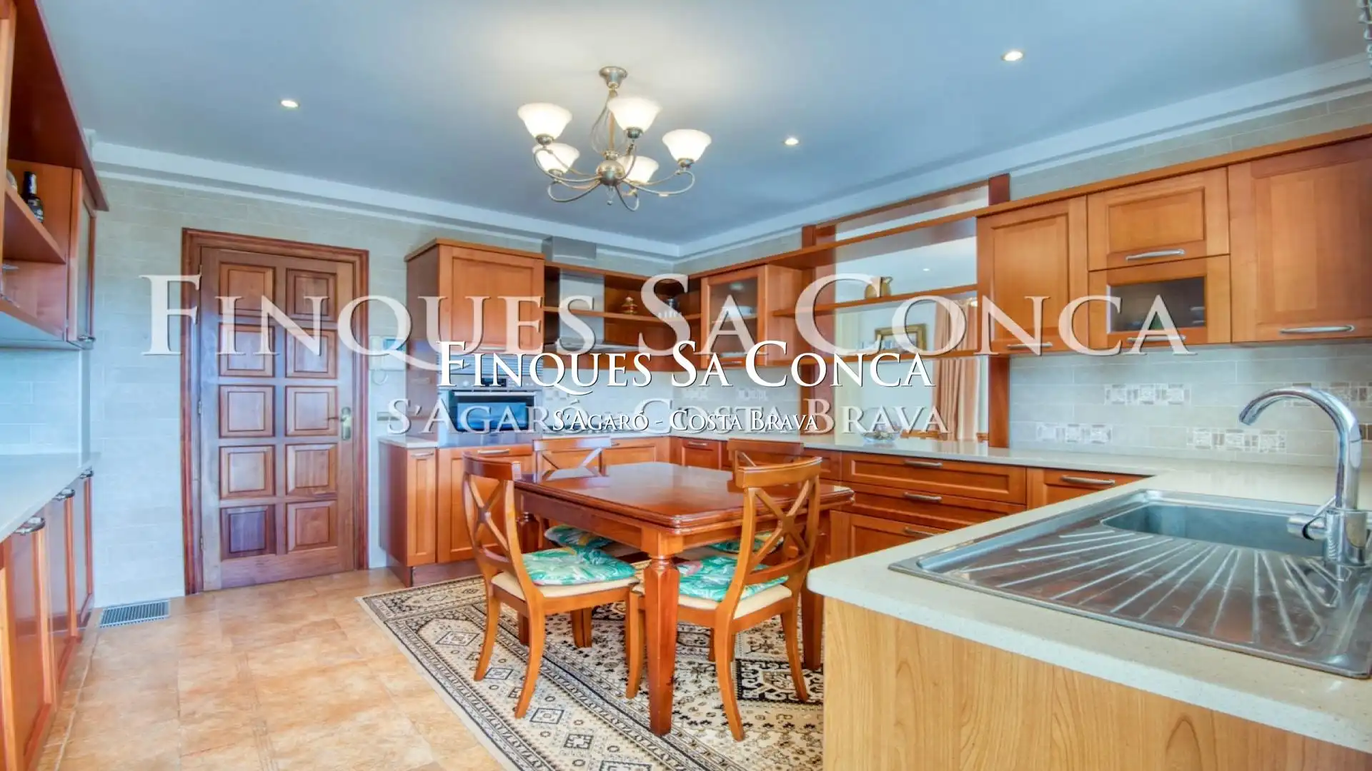 Cocina de Casa o chalet en venta en Sant Feliu de Guíxols con Aire acondicionado, Calefacción y Terraza