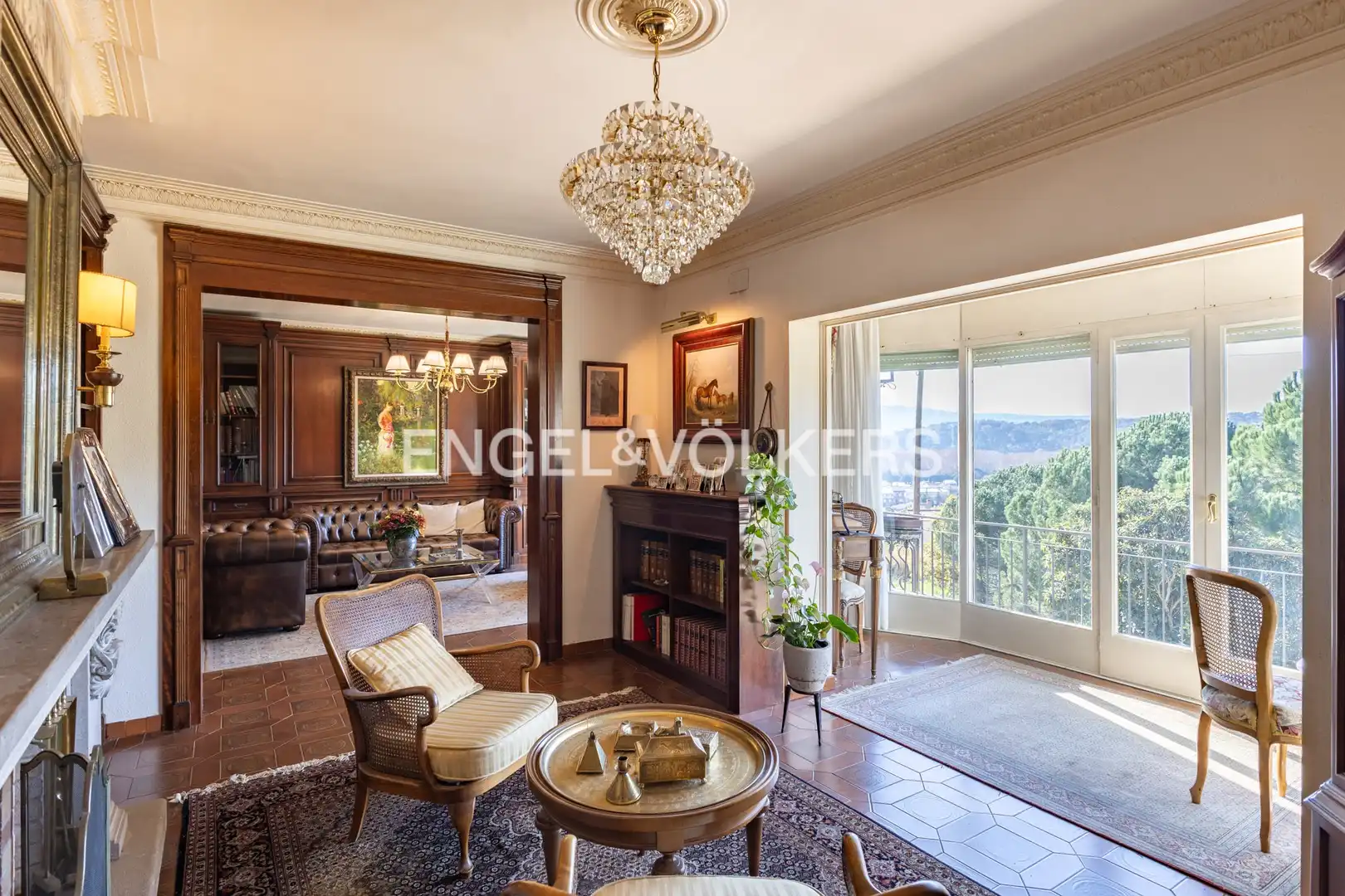 Living room of Houses for sale in Sant Celoni  with Air Conditioner, Heating and Private garden