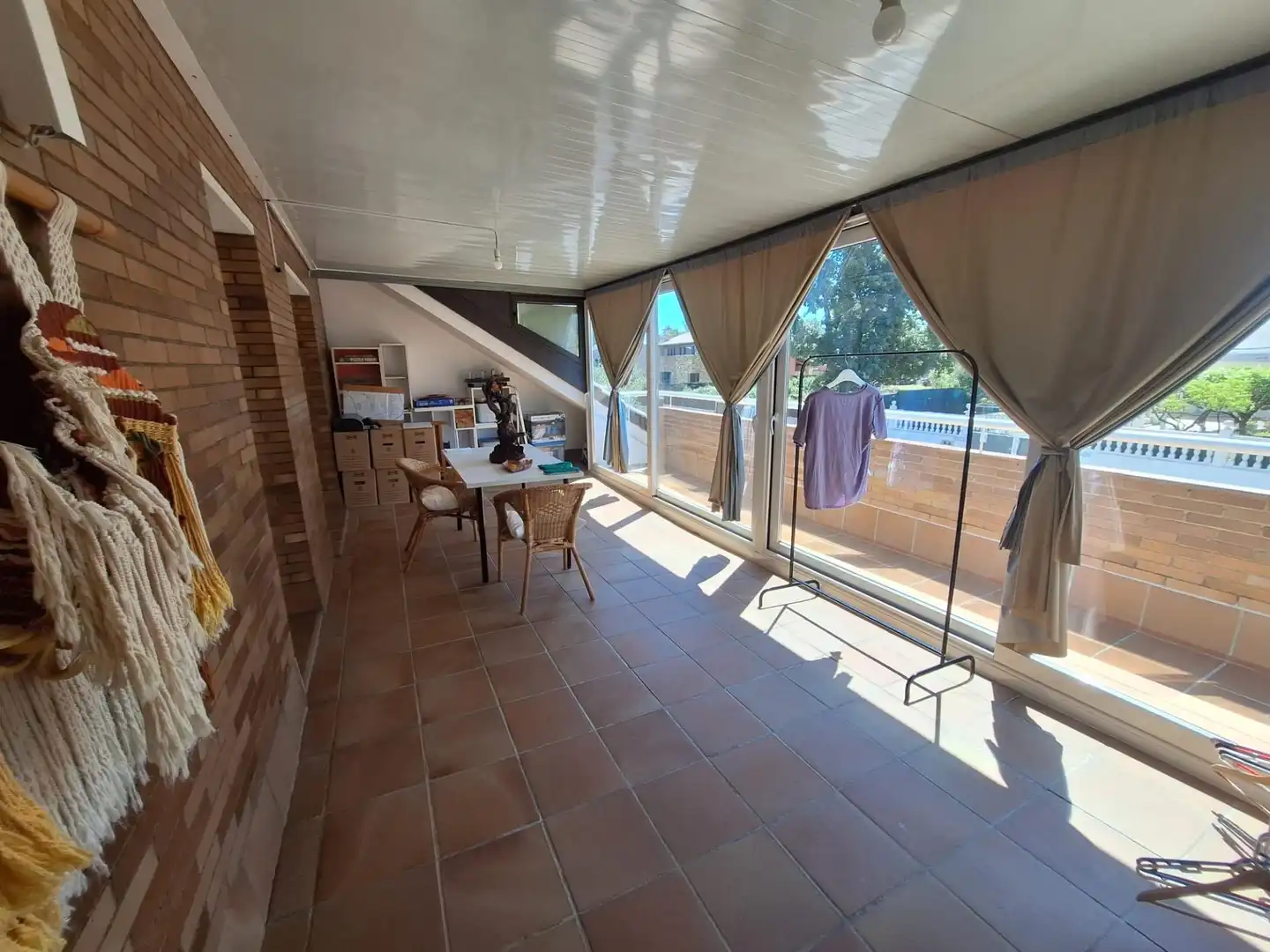 Terrassa de Casa o xalet en venda en Sant Quirze del Vallès amb Aire condicionat, Calefacció i Jardí privat
