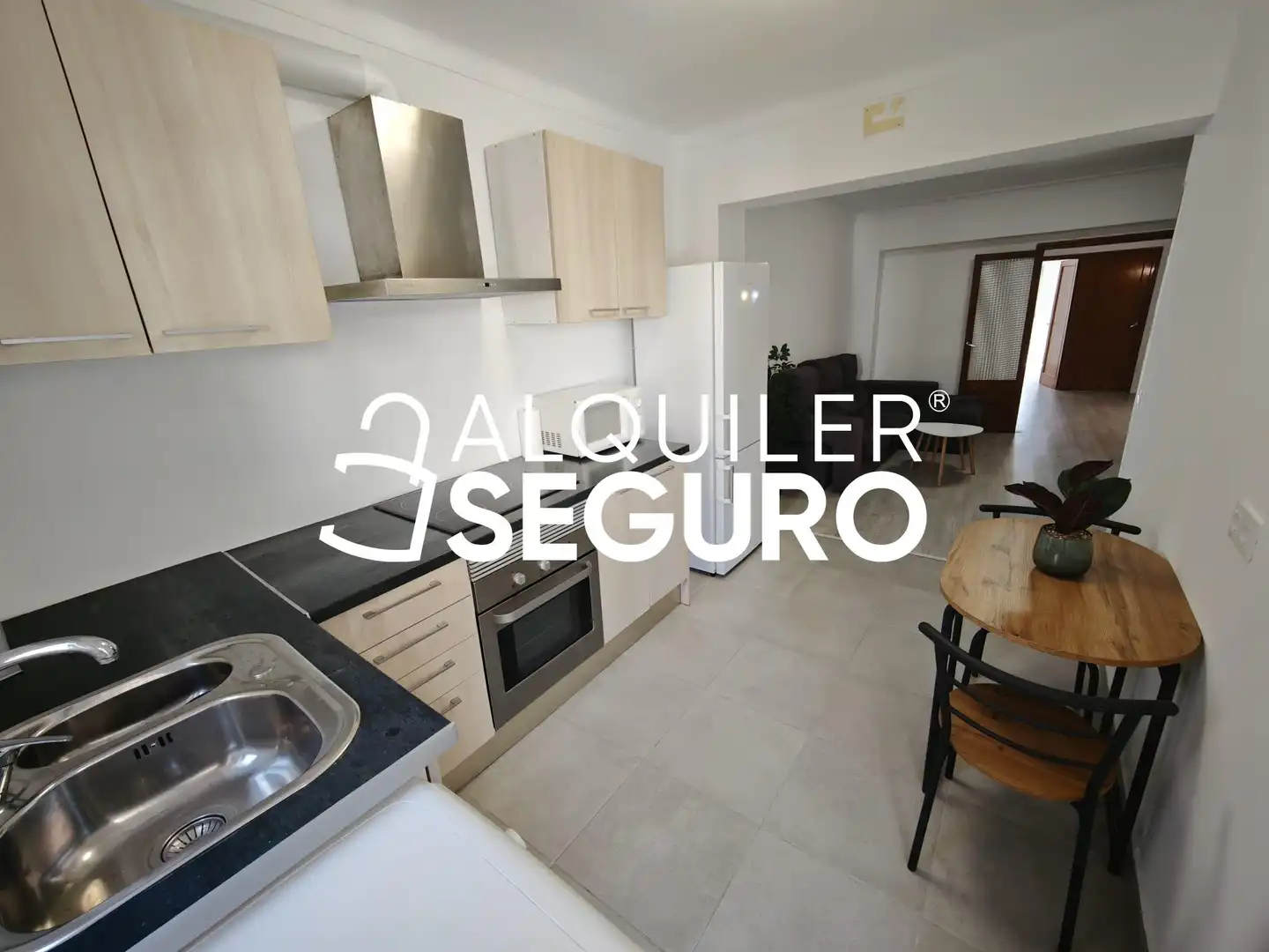 Cuina de Pis de lloguer en  Palma de Mallorca amb Moblat