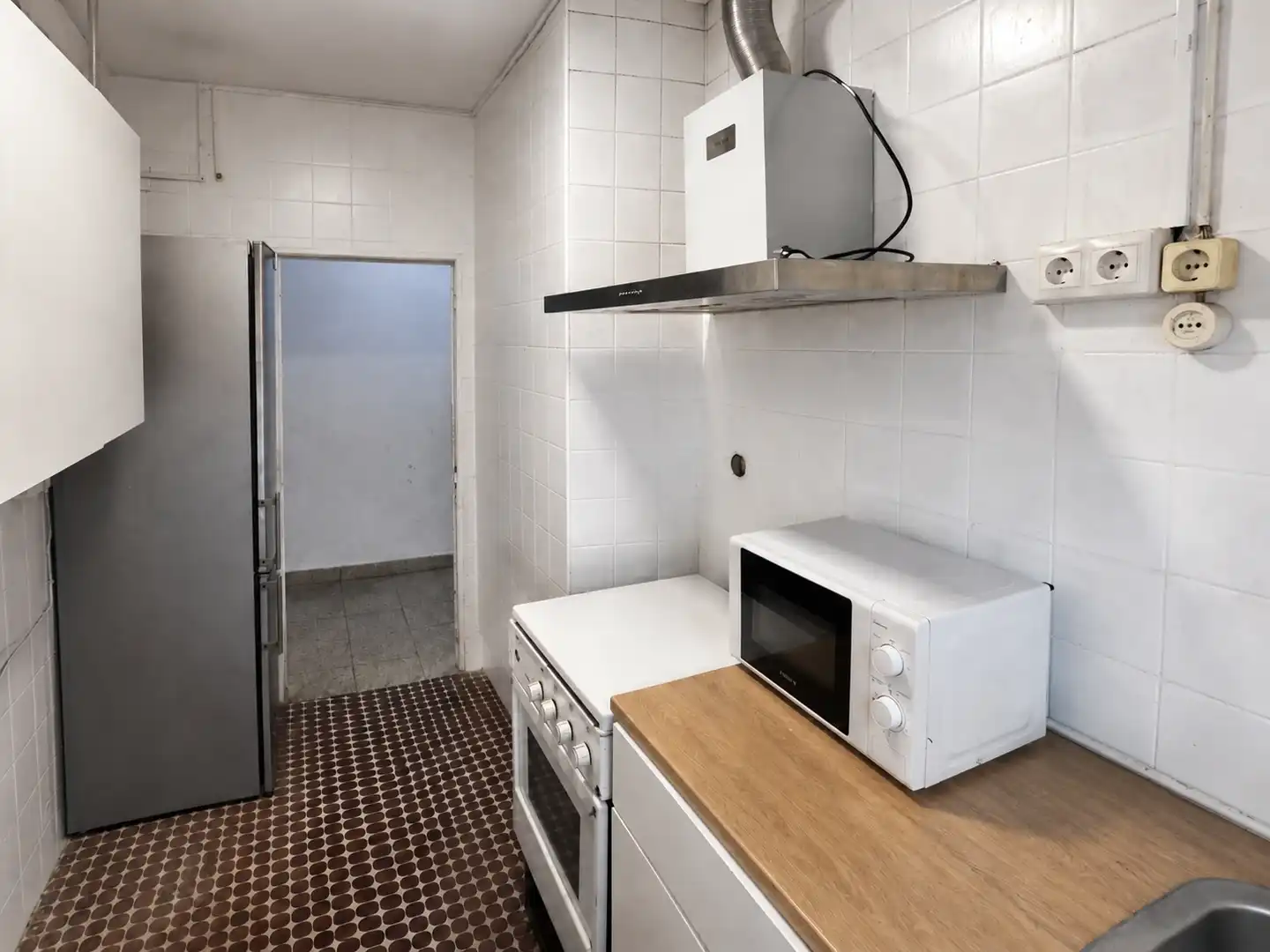 Cuina de Pis en venda en Madrid amb Aire condicionat, Terrassa i Balcó