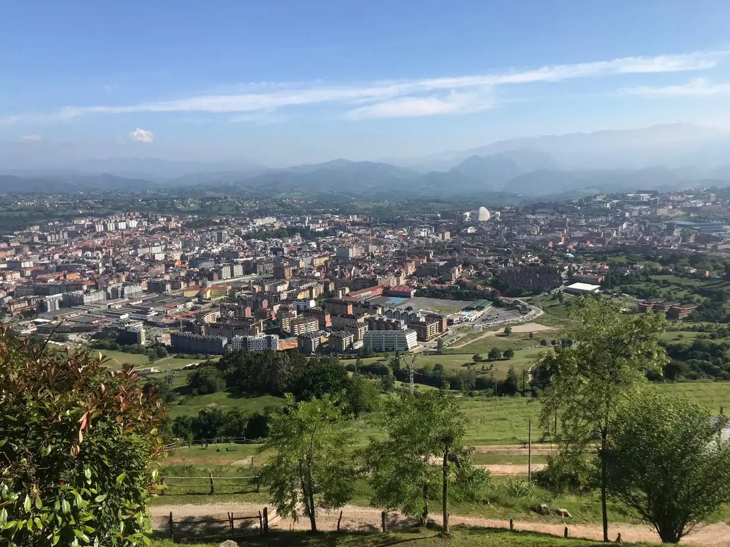 Exterior view of Houses for sale in Oviedo   with Private garden and Furnished