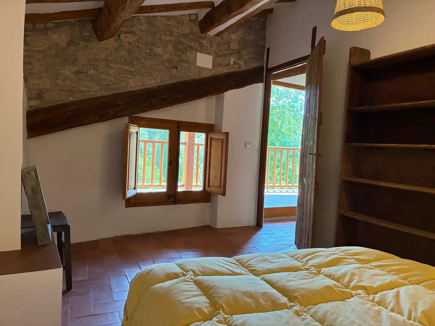 Dormitori de Finca rústica en venda en Borredà amb Jardí privat, Terrassa i Traster