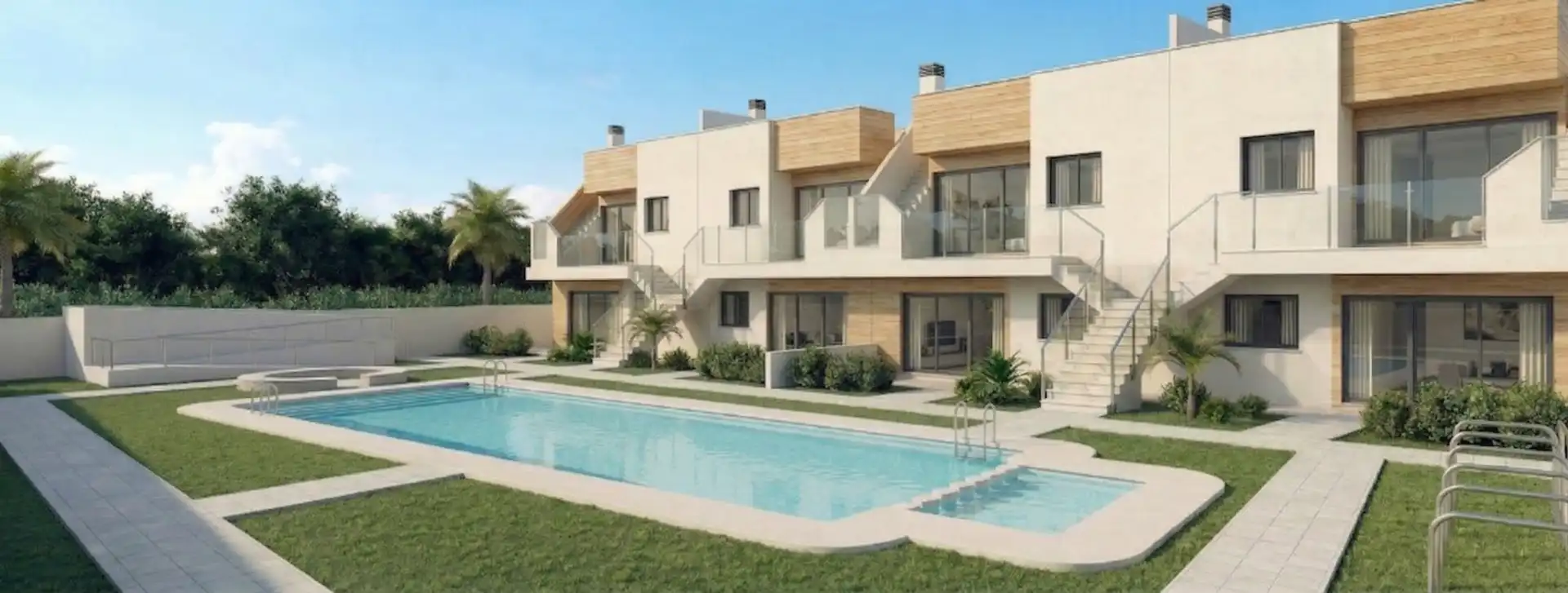 Bungalow with pool for sale in San Javier ciudad, imagen 2