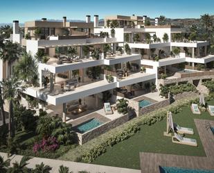 Vista exterior de Planta baixa en venda en Marbella amb Aire condicionat, Terrassa i Piscina