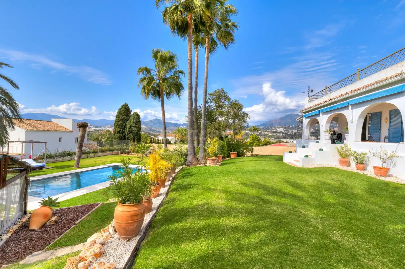 Jardín de Casa o chalet en venta en Marbella con Aire acondicionado, Jardín privado y Piscina