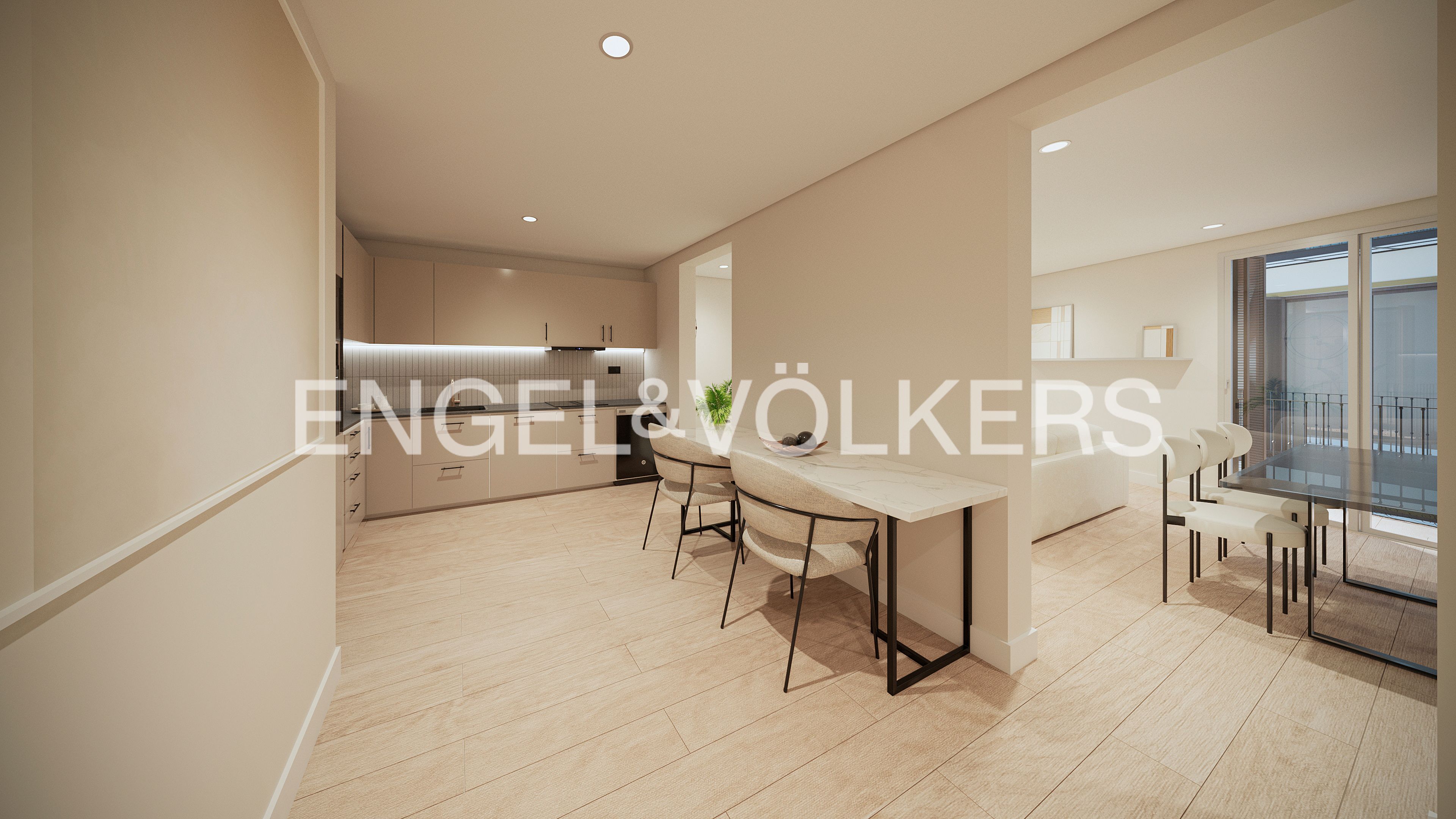 Sala d'estar de Apartament en venda en  Madrid Capital amb Calefacció