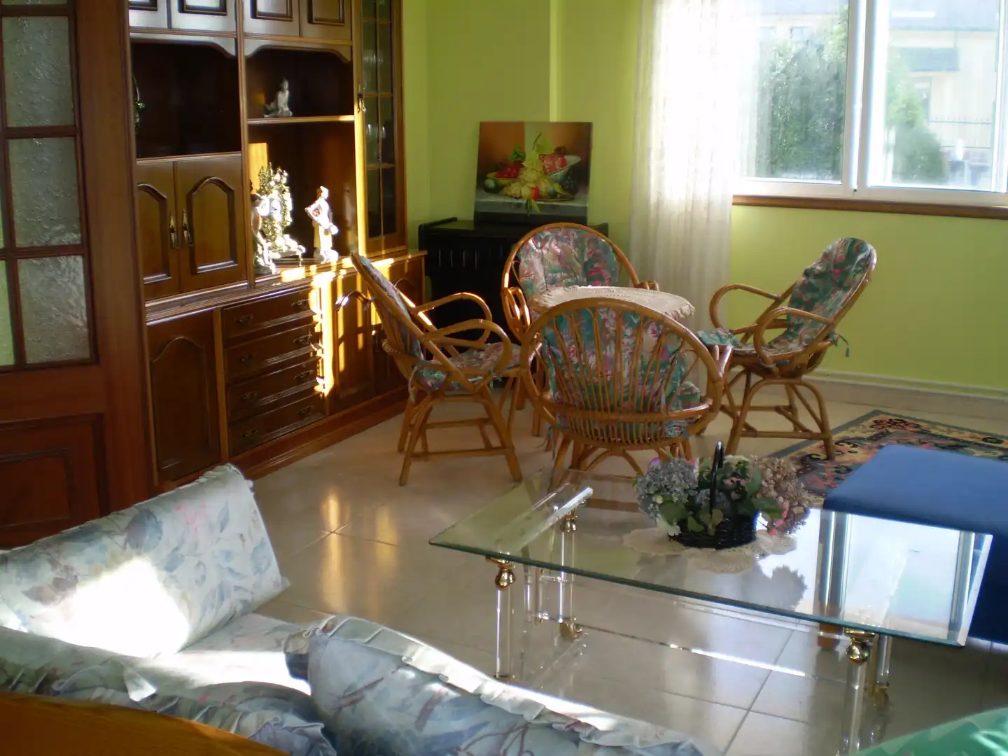 Living room of Houses for rent in Mugardos  with Heating, Private garden and Parquet flooring