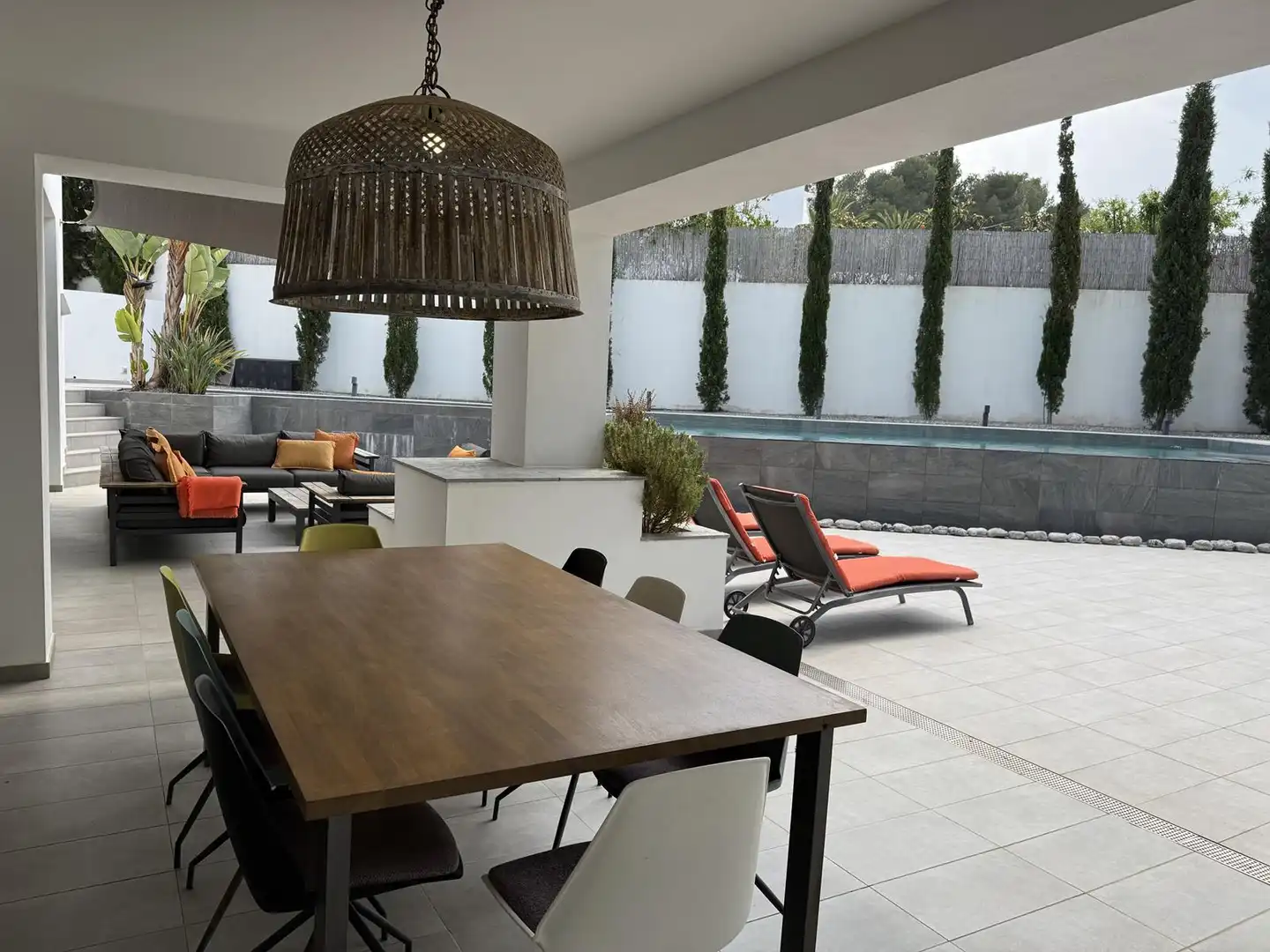 Terrace of Houses for rent in Moraira  with Air Conditioner, Heating and Private garden
