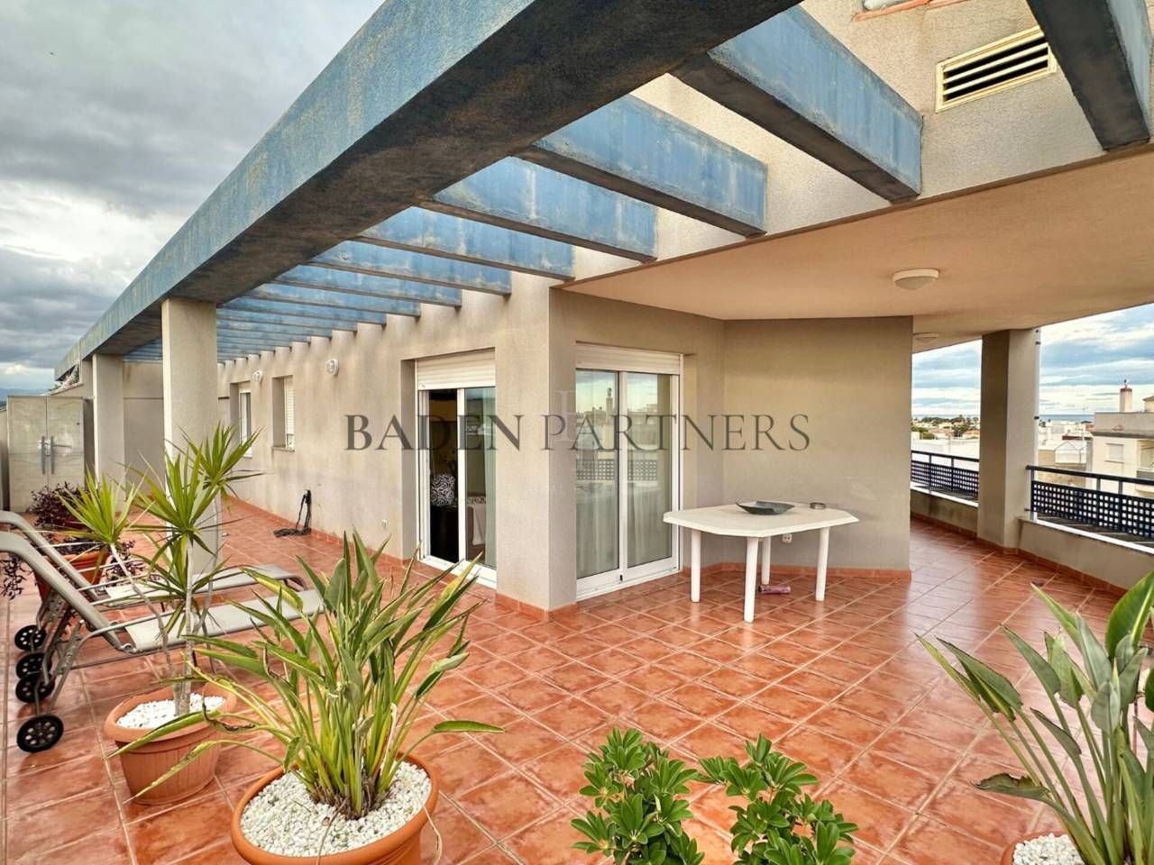 Terrace of Flat to rent in Vinaròs  with Heating, Terrace and Furnished