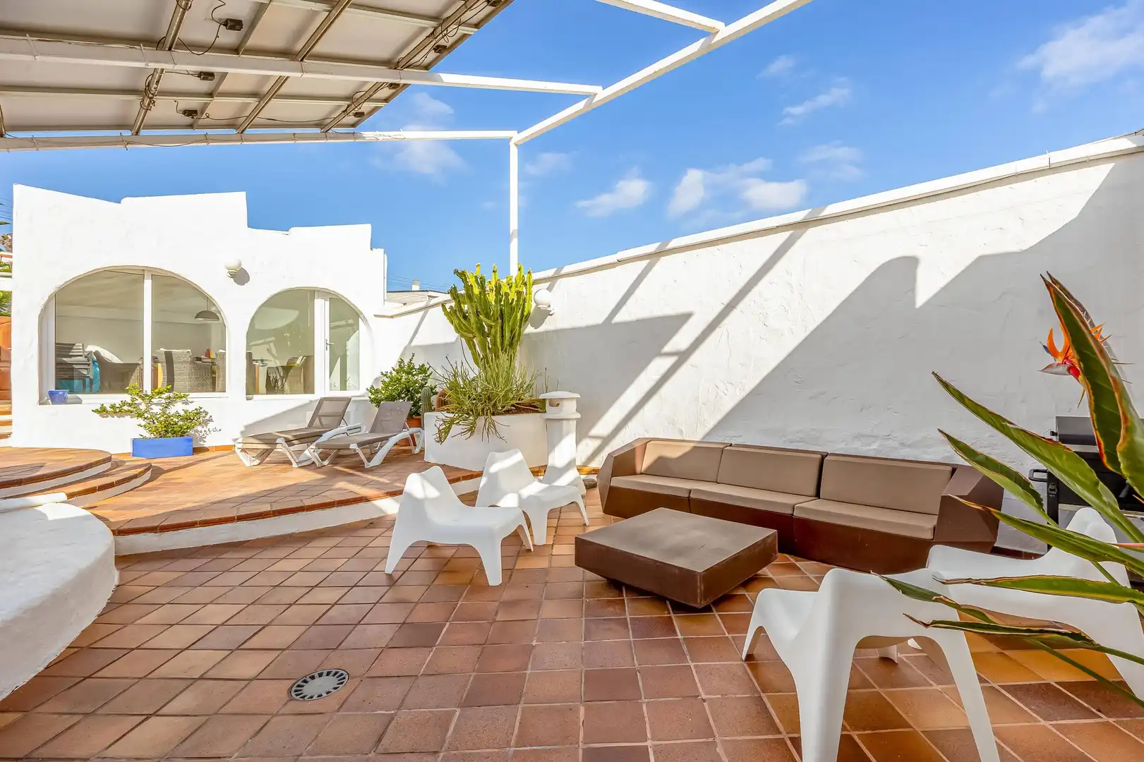 Terrassa de Casa o xalet en venda en Telde amb Aire condicionat, Jardí privat i Terrassa