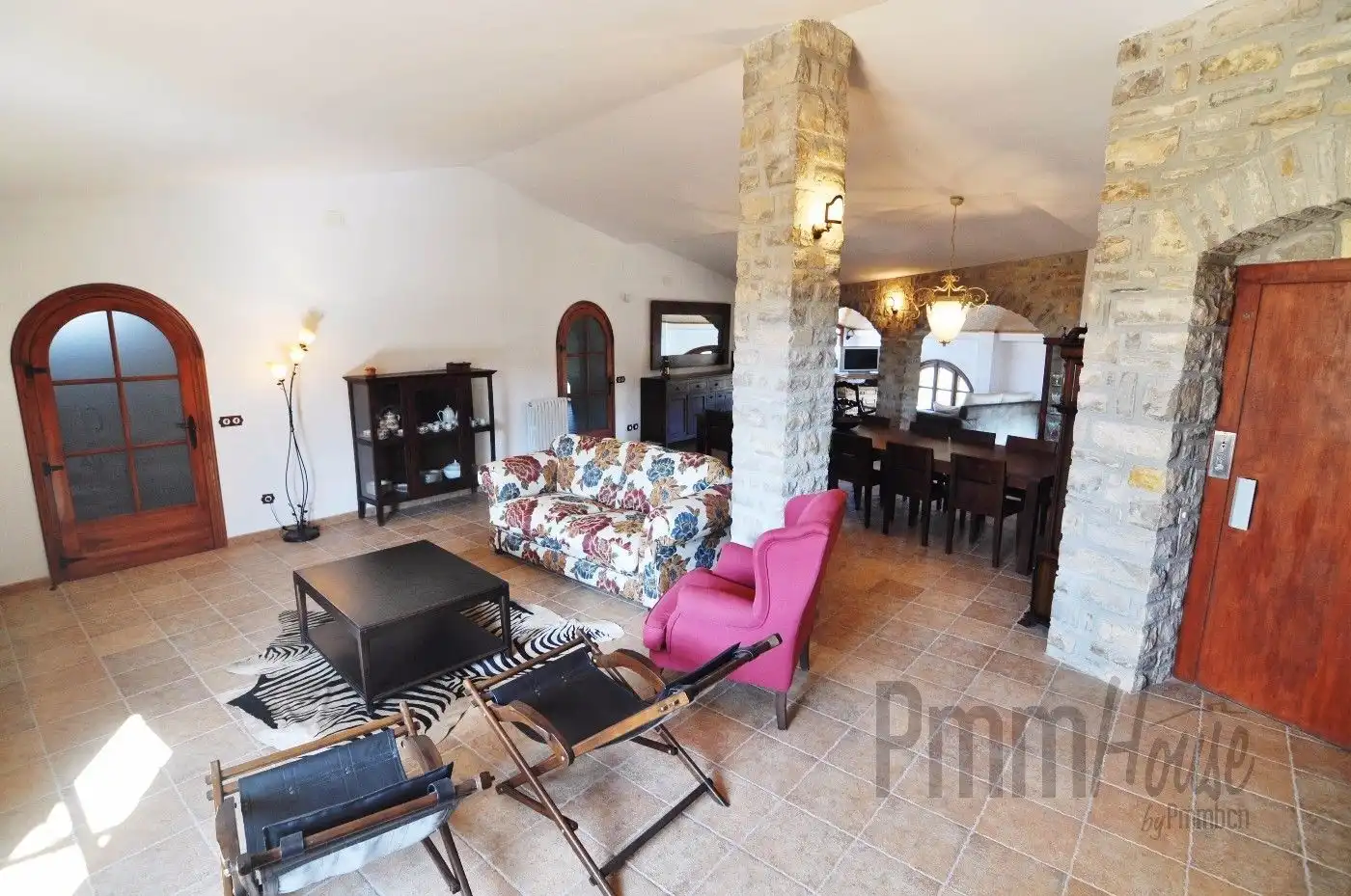 Sala de estar de Finca rústica en venta en Calonge de Segarra con Terraza, Trastero y Piscina