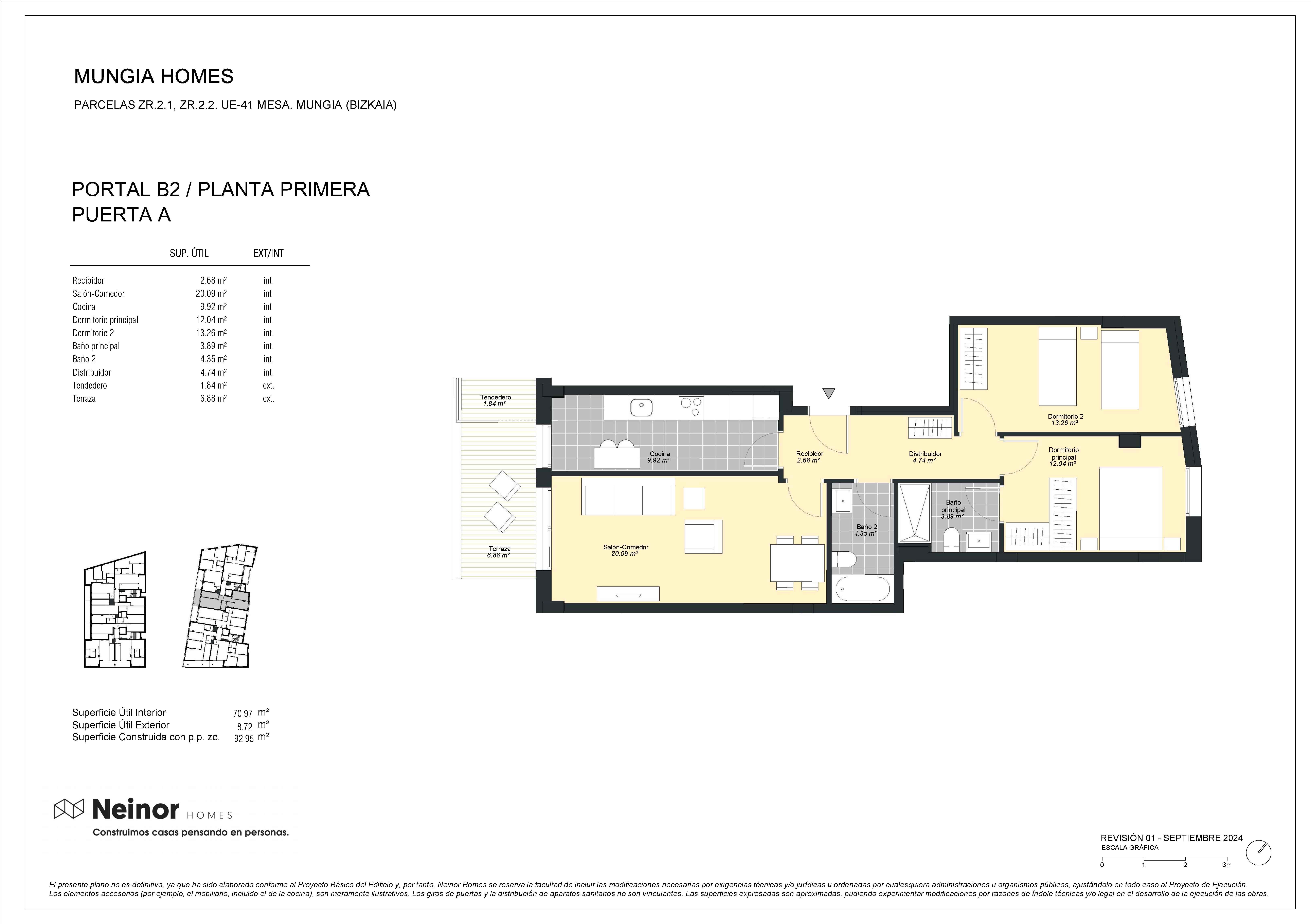 Flat for sale in   Calle Lauxeta Olerkari, Mungia