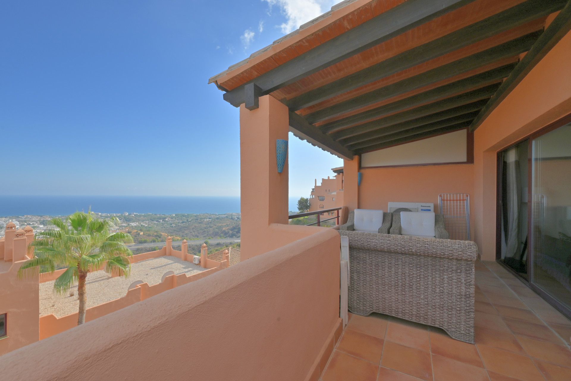 Vista exterior de Apartamento en venta en Mijas con Aire acondicionado, Terraza y Piscina