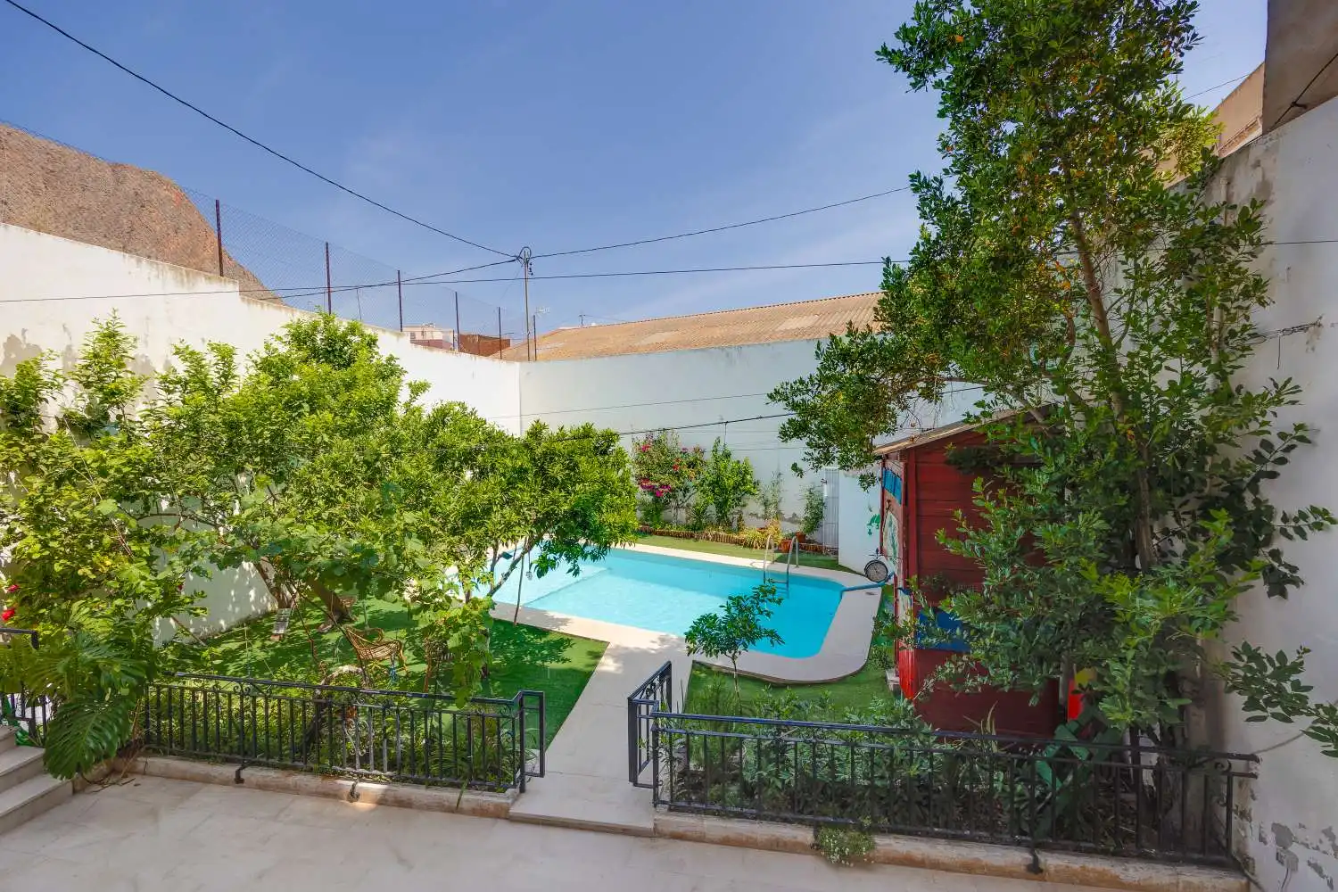 Garden of Houses for sale in Callosa de Segura  with Air Conditioner, Heating and Terrace