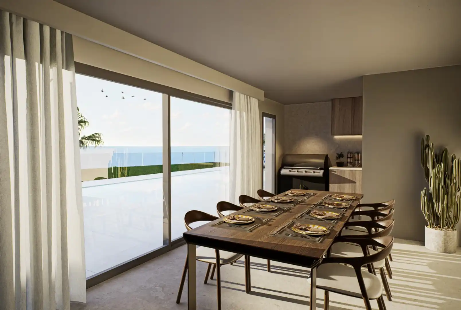 Dining room of Houses for sale in Altea  with Air Conditioner, Private garden and Terrace