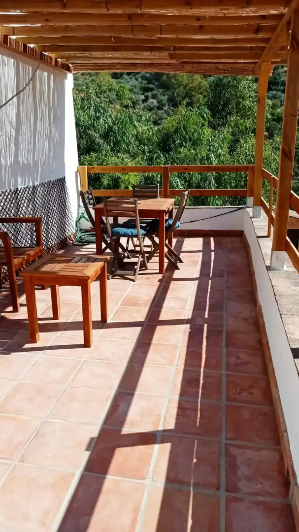 Terraza de Casa o chalet en venta en Comares con Calefacción, Jardín privado y Terraza
