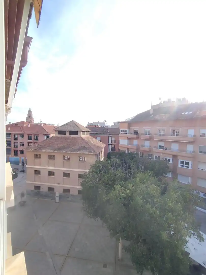 Vista exterior de Piso de alquiler en Murcia con Aire acondicionado, Calefacción y Parquet