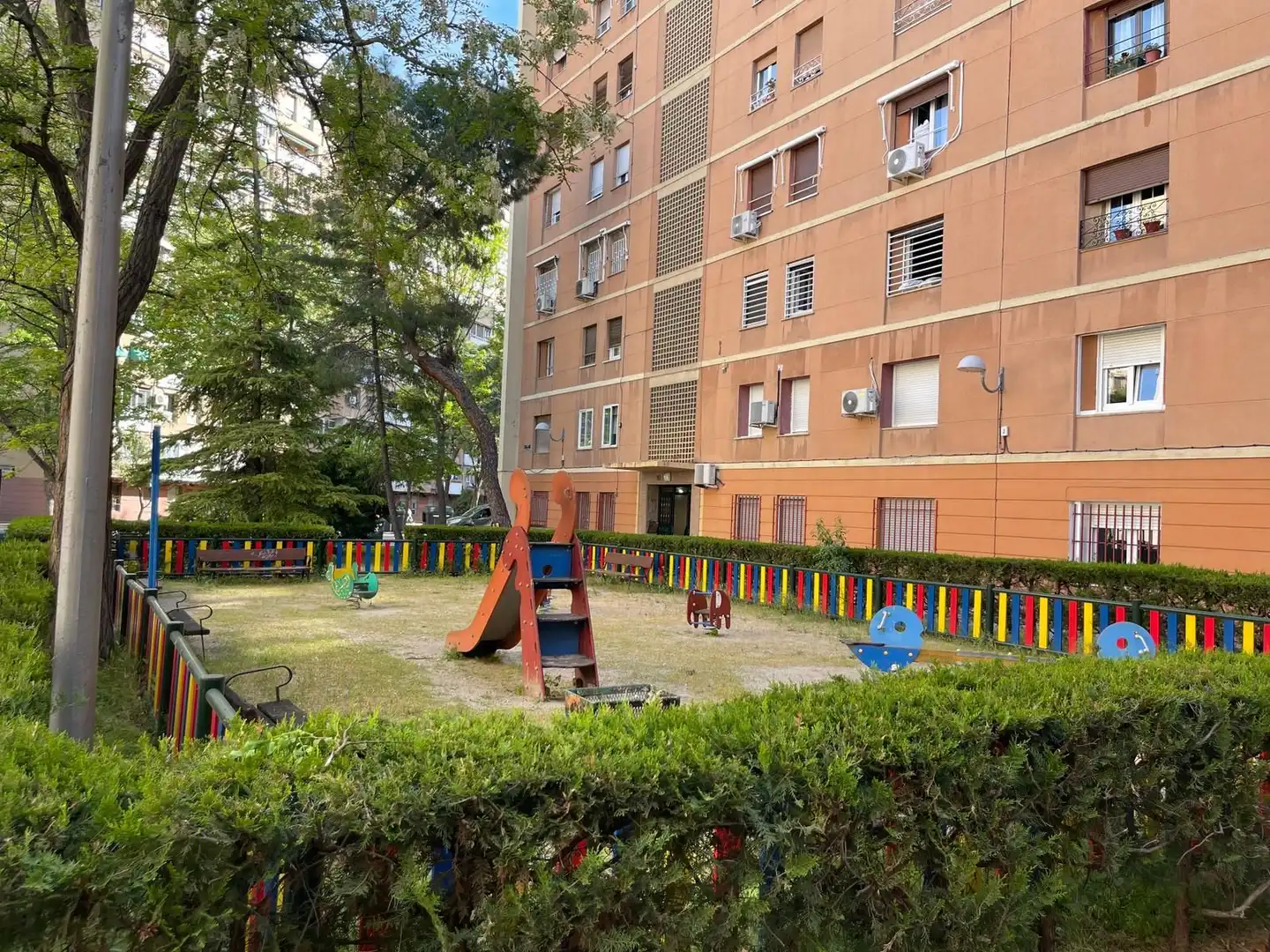 Exterior view of Flat for sale in Madrid  with Air Conditioner and Heating