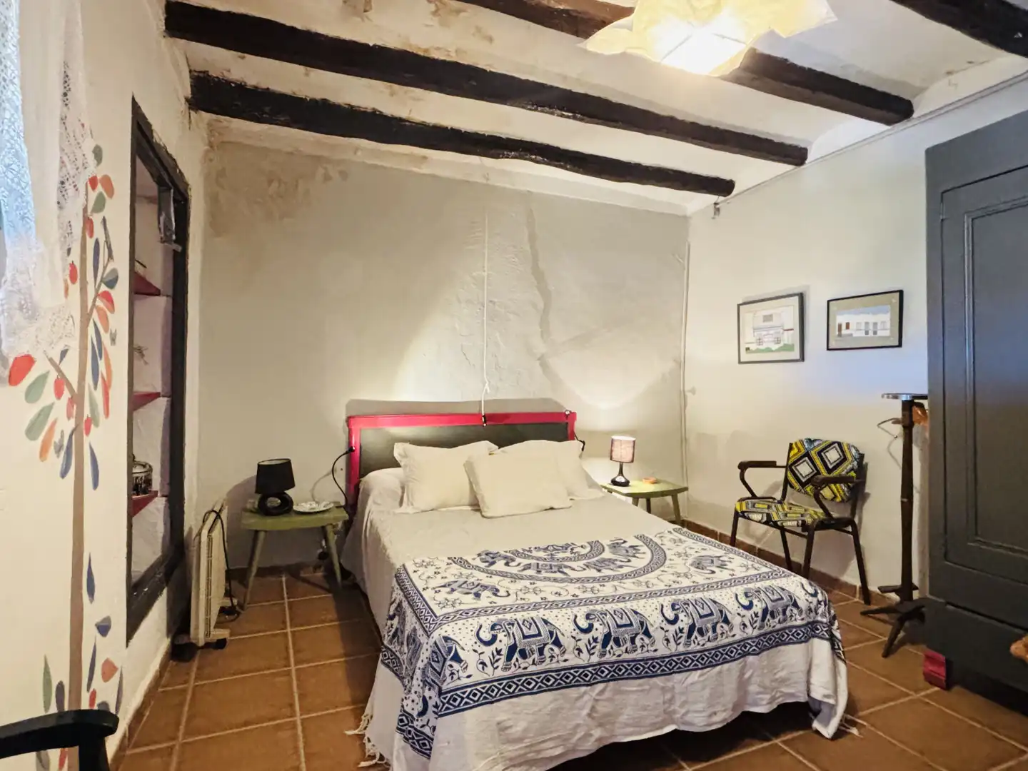 Dormitori de Casa adosada en venda en Torrefeta i Florejacs amb Calefacció i Terrassa