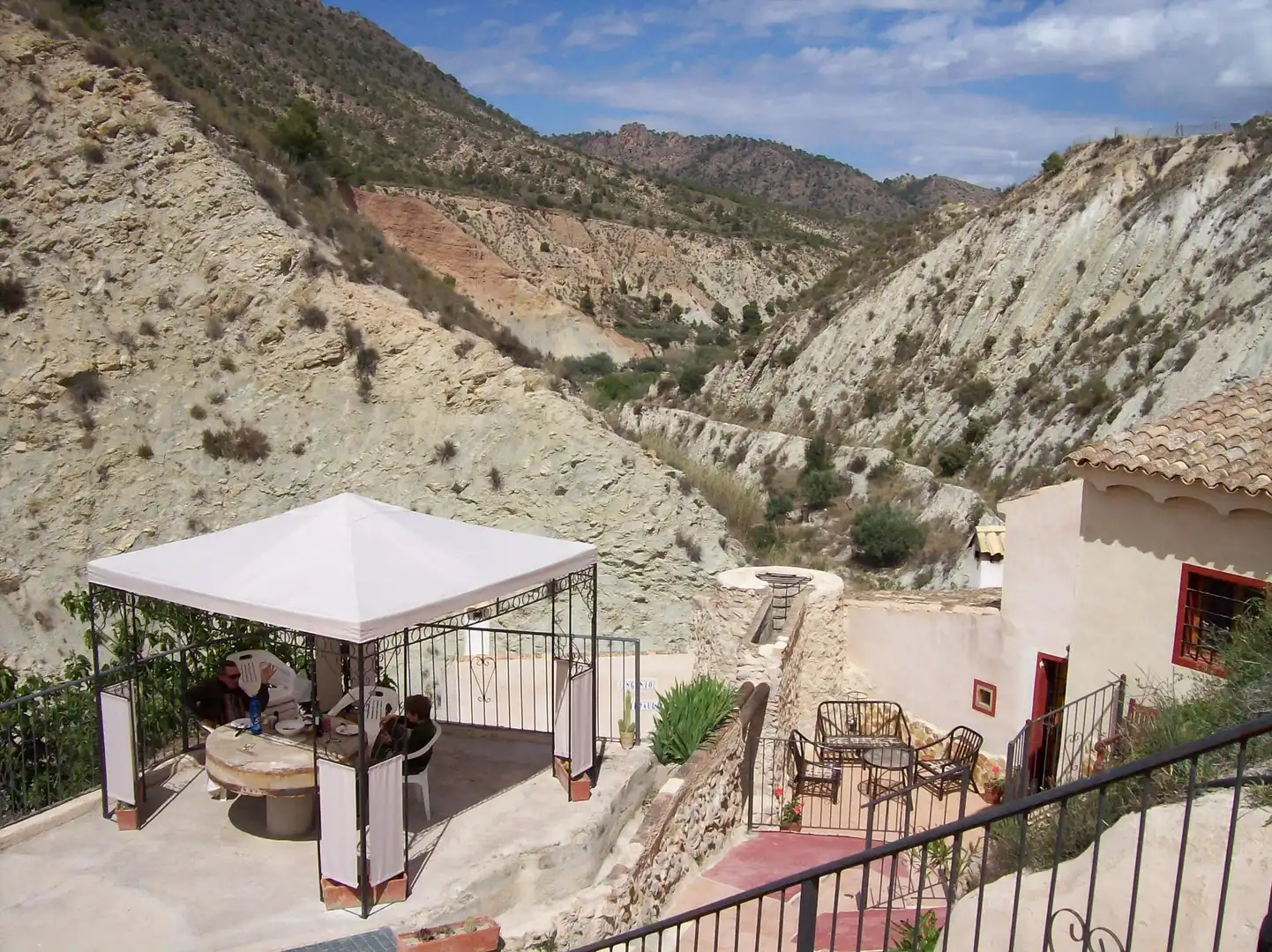Terraza de Finca rústica en venta en Ricote con Aire acondicionado, Calefacción y Jardín privado