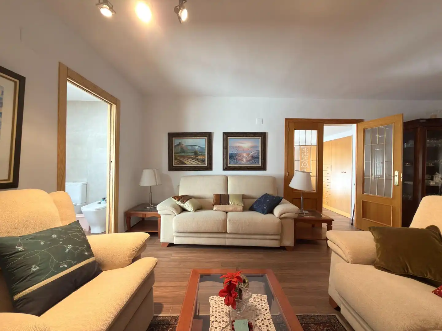 Sala d'estar de Casa o xalet en venda en Gandia