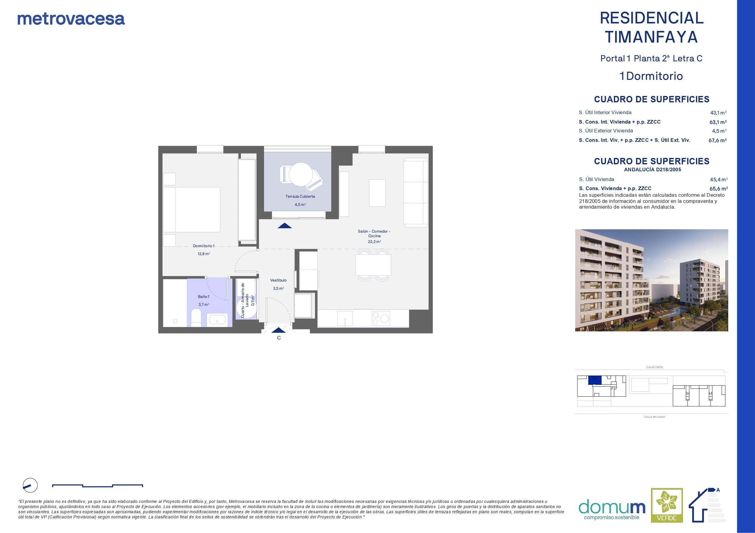 Flat for sale in  Sevilla Capital  with Air Conditioner, Terrace and Storage room