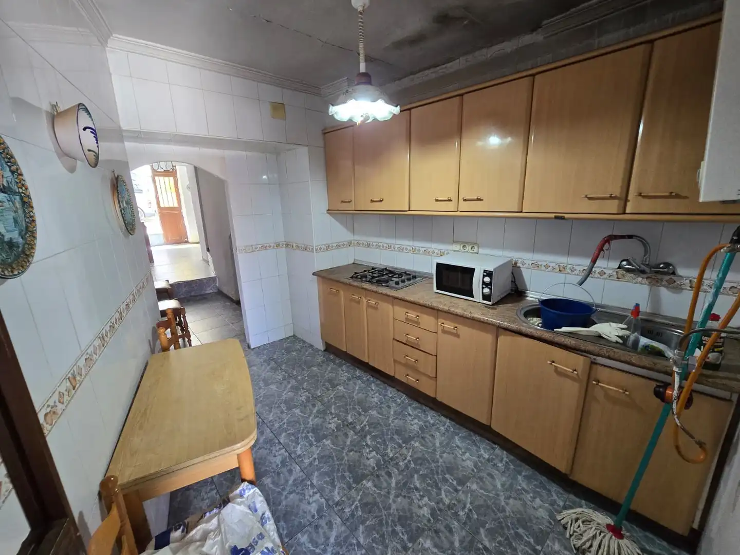 Cocina de Casa o chalet en venta en Colmenar con Jardín privado, Terraza y Amueblado