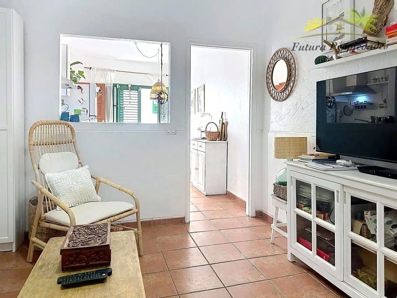 Wohnzimmer von Erdgeschoss zum Verkauf in Haría mit Terrasse