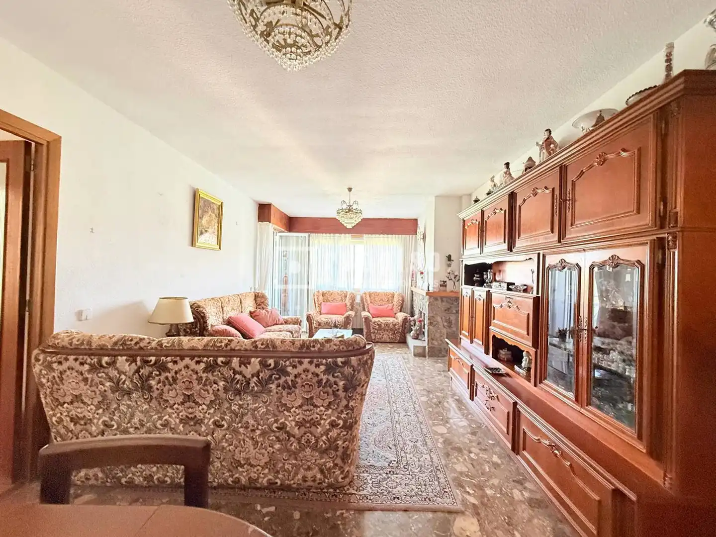 Sala de estar de Piso en venta en Collado Villalba con Calefacción, Jardín privado y Terraza