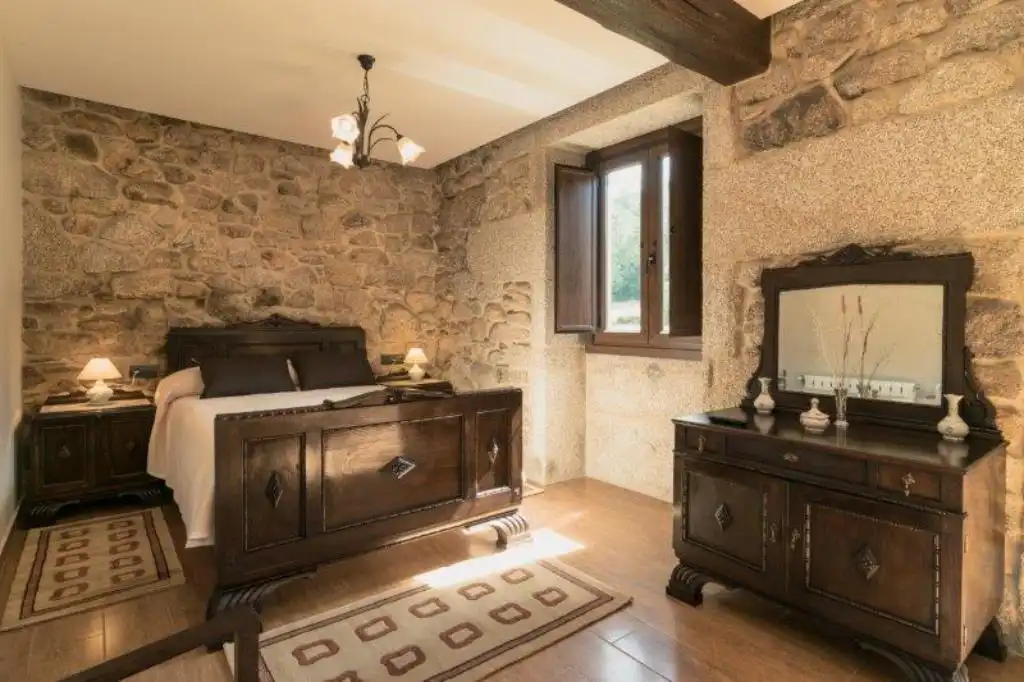 Habitación de Casa o chalet en venta en Lousame con Calefacción, Jardín privado y Parquet