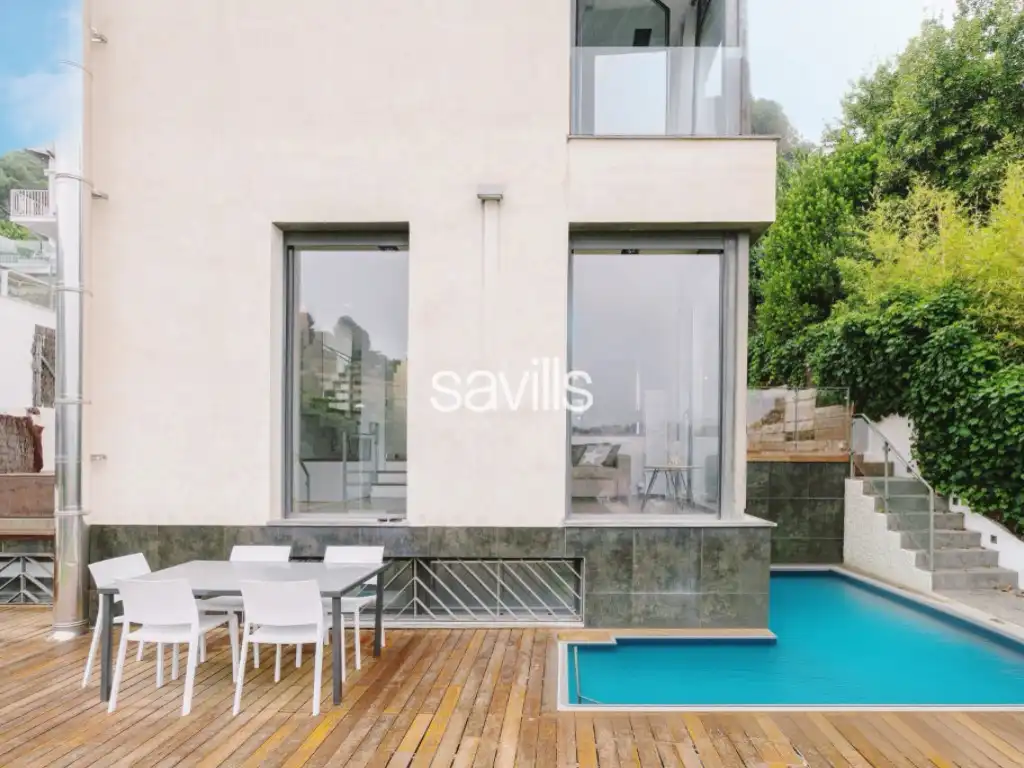 Terraza de Casa o chalet de alquiler en Barcelona con Horno