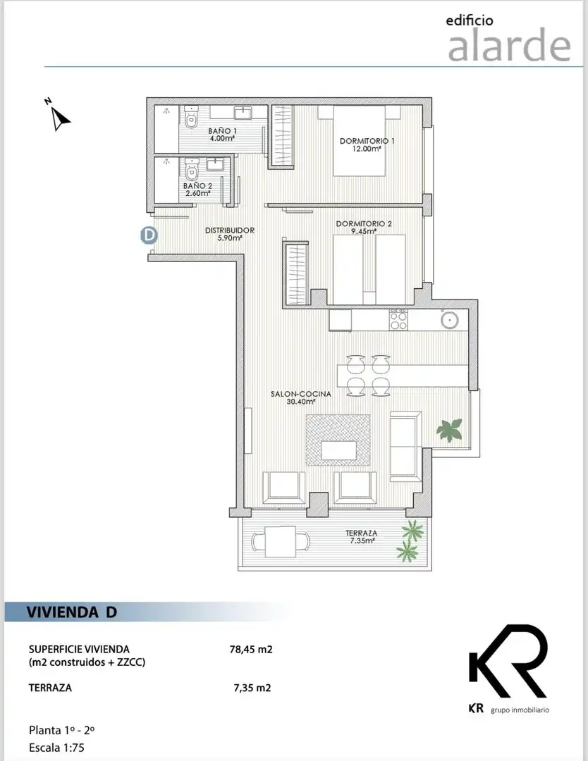 Flat for sale in Murcia  with Air Conditioner, Heating and Storage room