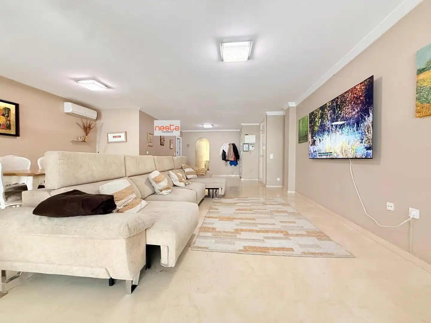 Sala de estar de Piso en venta en Lorca con Aire acondicionado, Calefacción y Trastero